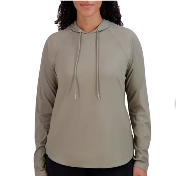 Sage Collective Tops - SAGE Women's Lightweight Hoodie Green